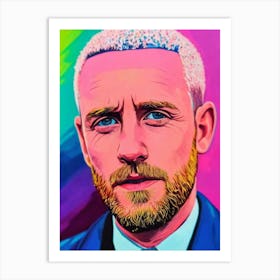 Ben Foster Pop Movies Art Movies Art Print