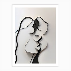 Two Women In Love Art Print