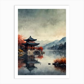 Chinese Pagoda 29 Art Print