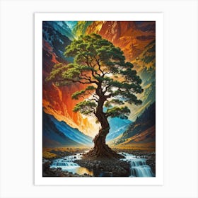 Lone Tree Print Art Print