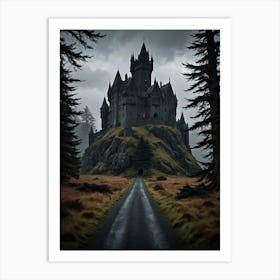 The Last Refuge of Shadows Castle Art Print