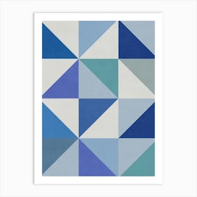 Geometric Shapes - AT01 Art Print