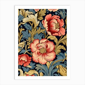 Floral Pattern 3 Art Print