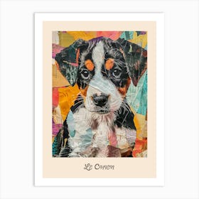 Le Chien Vintage Poster 1 Art Print