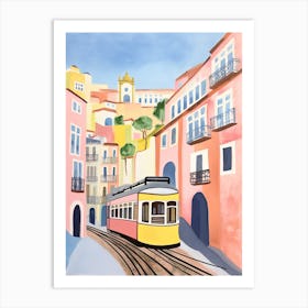 Lisbon Tram Art Print