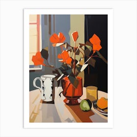 Autumn Kitchen Still Life Painting 4 Art Print