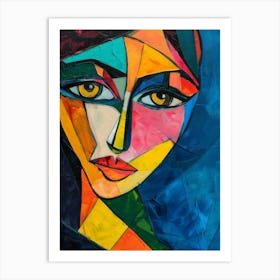 Abstract Of A Woman 30 Art Print