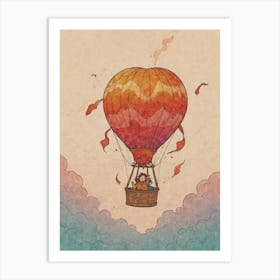 Hot Air Balloon 1 Art Print