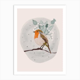 Sweet Robin Art Print
