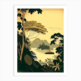 Ko Lipe Thailand Rousseau Inspired Tropical Destination Art Print