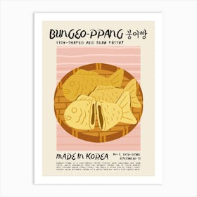 Bungeo Ppang Art Print