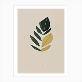 Curry Leaf Herb Simplicity Art Print