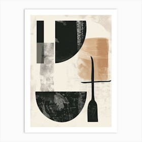 Palmerston Stone Park Bauhaus Minimalist Art Print