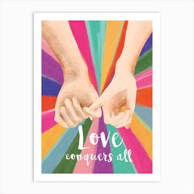 Love Conquers All Art Print