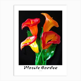 Bright Inflatable Flowers Poster Calla Lily 1 Art Print