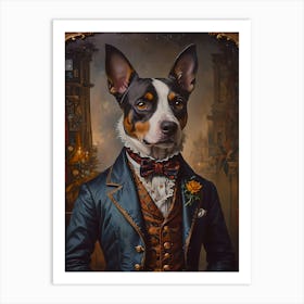 The Majestic Terrier of Highcliff: Lord Ruffington, Earl of Bowshire Art Print