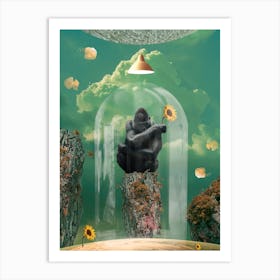  Surrealistic Animals Gorilla Art Print