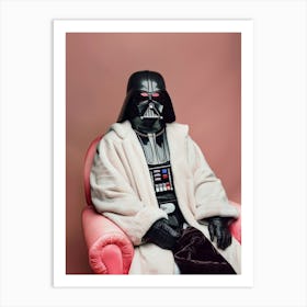 Darth Vader In Wes Anderson Style 32 Art Print