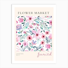 Flower Market 25 Art Print