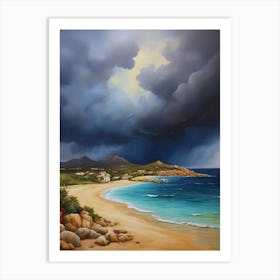 Stormy Sea.20 Art Print