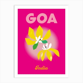 Goa India Art Print