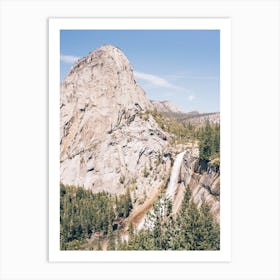 Yosemite Nevada Falls Art Print