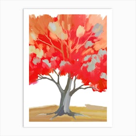 Autumn Tree 14 Art Print