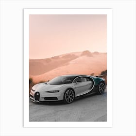 Car Bugatti Art Print