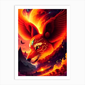 Hellblaze Art Print