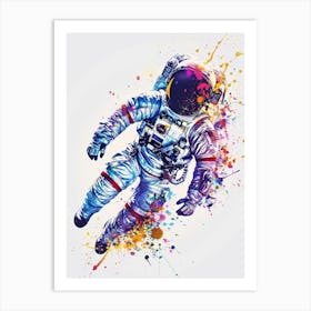 Astronaut Canvas Print 8 Art Print