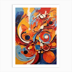 Abstract Abstract Painting 17 Art Print