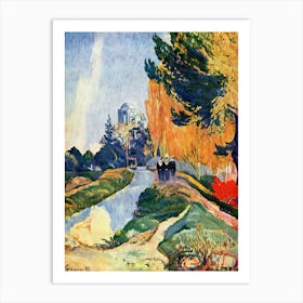 Les Alyscamps (1888), Paul Gauguin Art Print