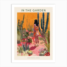 In The Garden Poster Desert Botanical Gardens Usa 2 Art Print