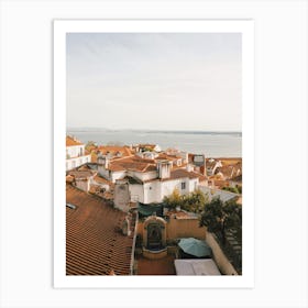 Lisbon Rooftops Art Print