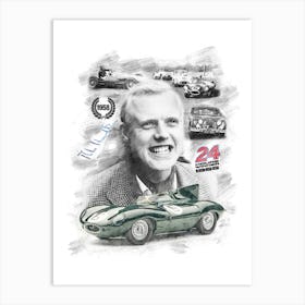 Mike Hawthorn 1 Art Print