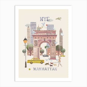 Manhattan Art Print