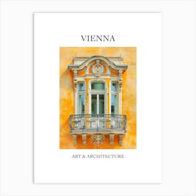 Vienna Travel And Architecture Poster 2 Art Print