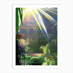 Phipps Conservatory And Botanical Gardens, Usa Classic Painting Art Print