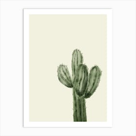 Cactus Watercolor Style Art Print