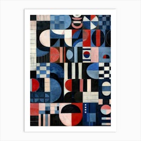 Abstract Painting 1562 Art Print