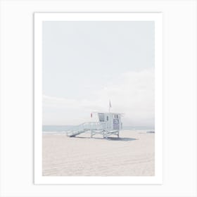 Lifeguard Tower Art Print