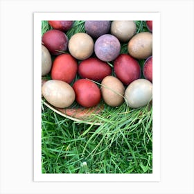 Easter Eggs 598 Art Print