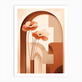 Flowers In A Vase 16 Art Print