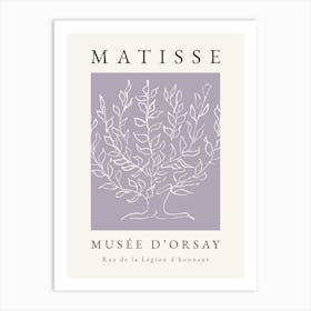 Matisse Lilac Tree Print Art Print