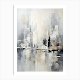 Abstract Cityscape 4 Art Print