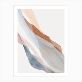 Abstract Pastel Tone Art Print