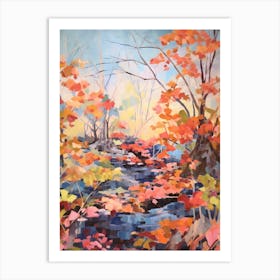 Autumn Gardens Painting Ganna Walska Lotusland Usa Art Print