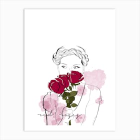 Red Roses Art Print