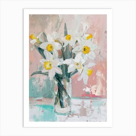 A World Of Flowers Daffodil 1 Painting Art Print