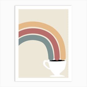 Follow the rainbow Art Print